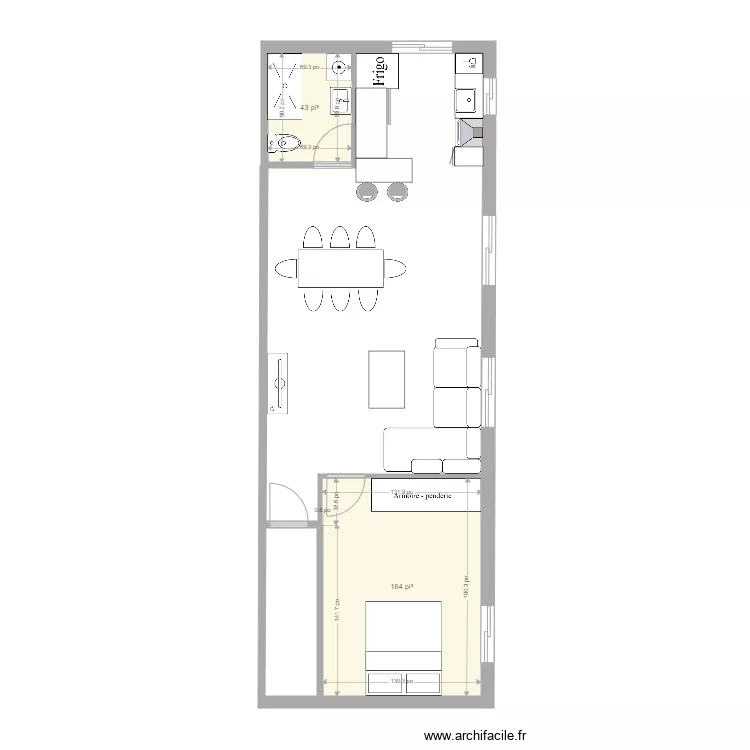 tailon RDC V2. Plan de 
