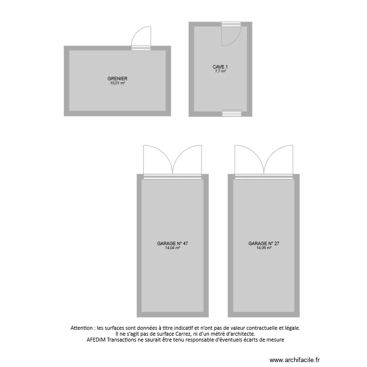 BI 6415 ANNEXES NV. Plan de 