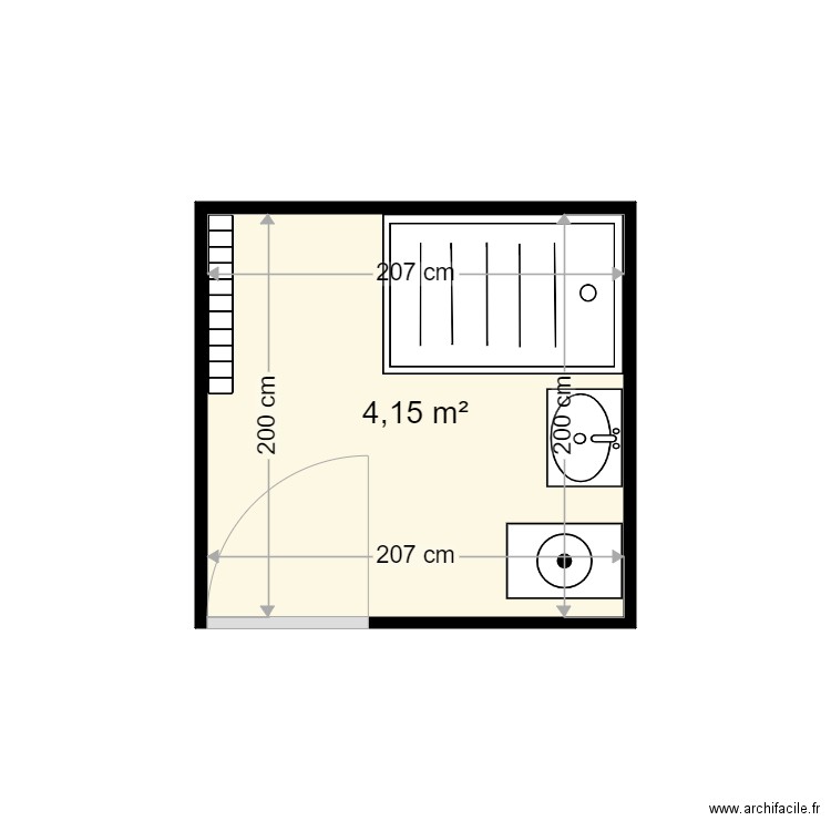 HECQUET J PAUL. Plan de 0 pièce et 0 m2