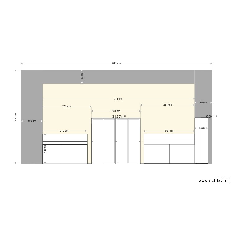 Cloison 15108. Plan de 0 pièce et 0 m2