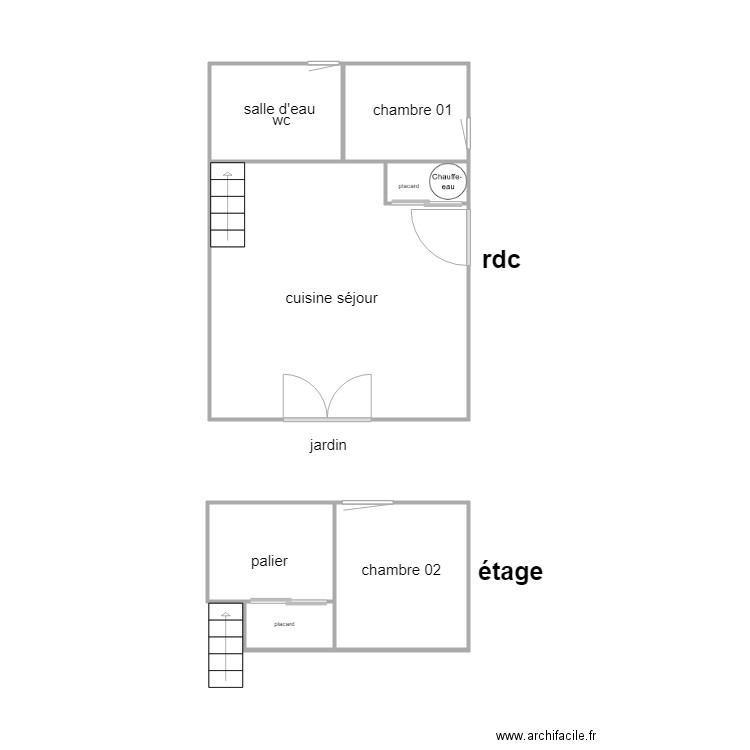 duray. Plan de 0 pièce et 0 m2