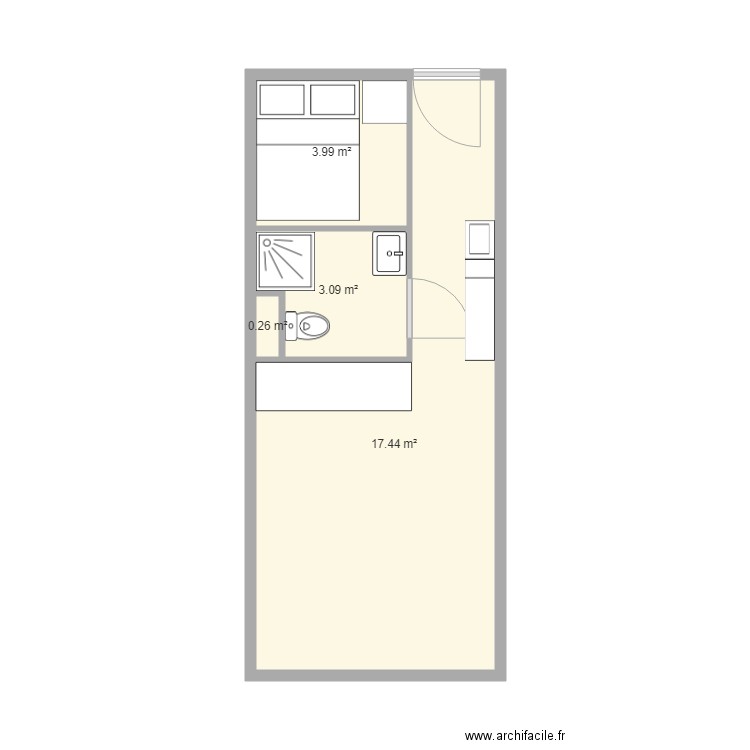 Appartement Val. Plan de 0 pièce et 0 m2