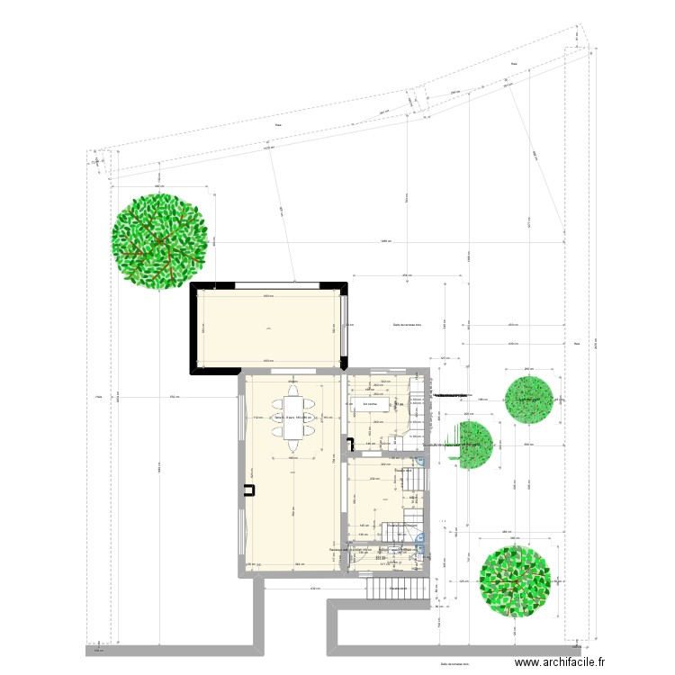 plan 1 DOUBLE. Plan de 0 pièce et 0 m2