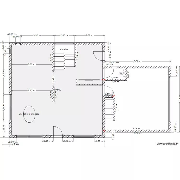 plan vivi-yves. Plan de 