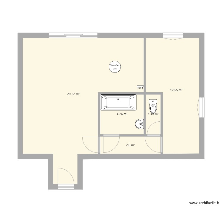 Appart Alix 5. Plan de 0 pièce et 0 m2