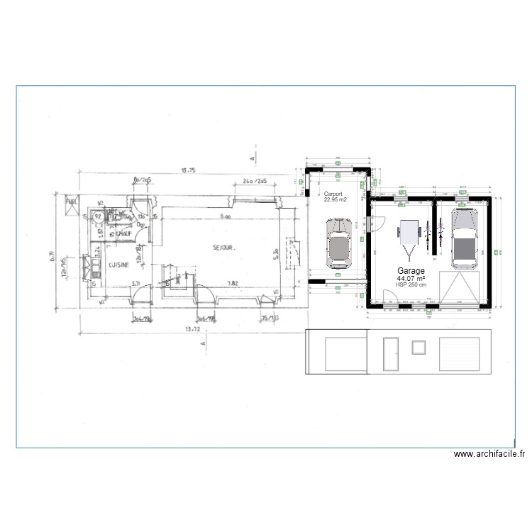 garage def. Plan de 0 pièce et 0 m2