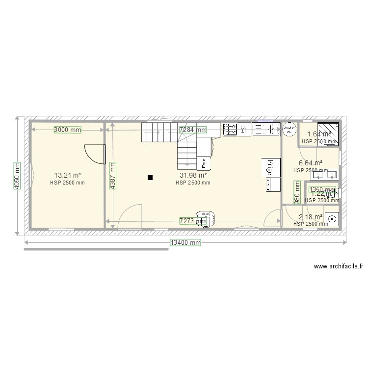 mn1. Plan de 0 pièce et 0 m2