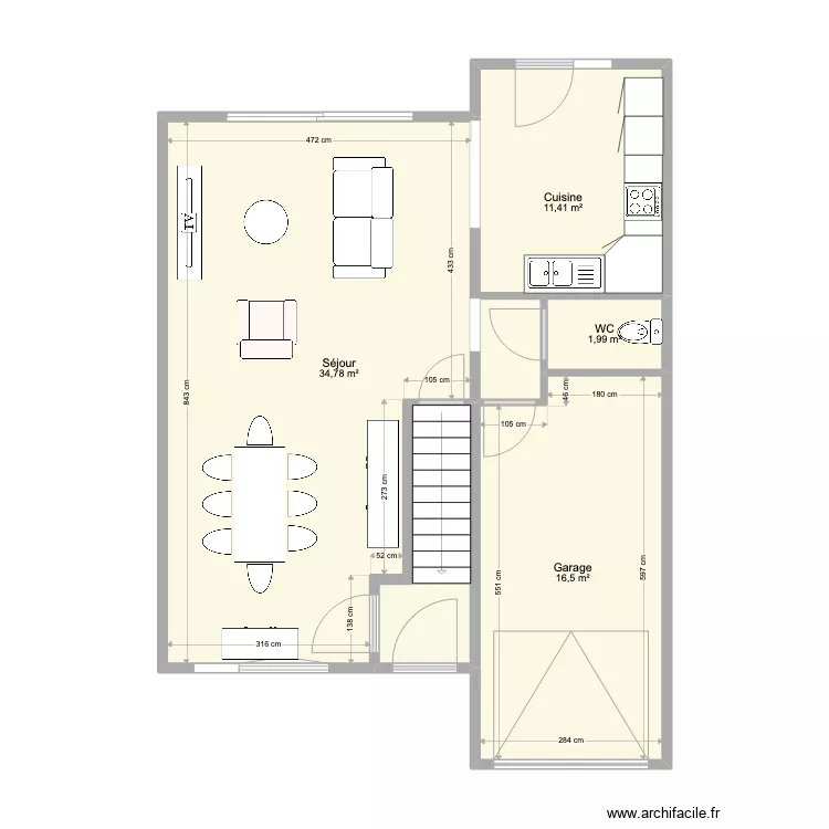 Clos des Tilleuls. Plan de 