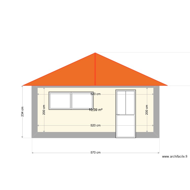 Plan EST. Plan de 0 pièce et 0 m2