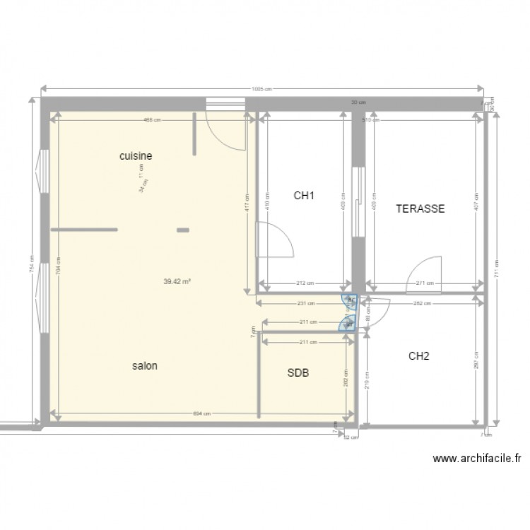 RIBEIRO BEZIERS PROJET. Plan de 0 pièce et 0 m2