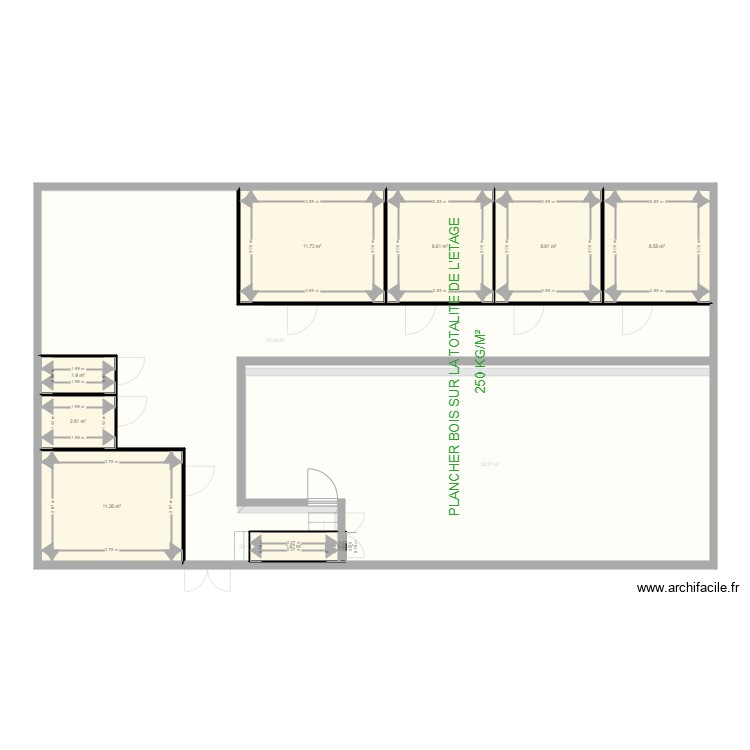 LOCAL COURCOURONNE . Plan de 0 pièce et 0 m2