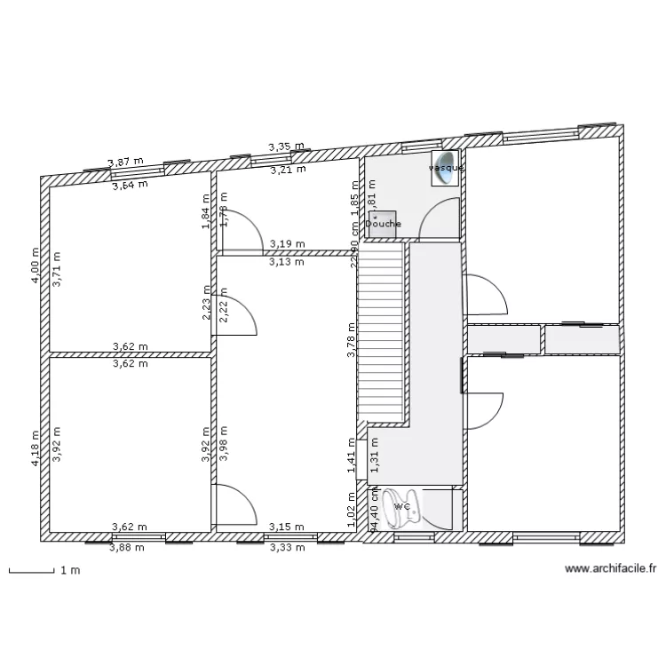 Etage pour Devis Coté. Plan de Etage pour Devis Coté. Plan de