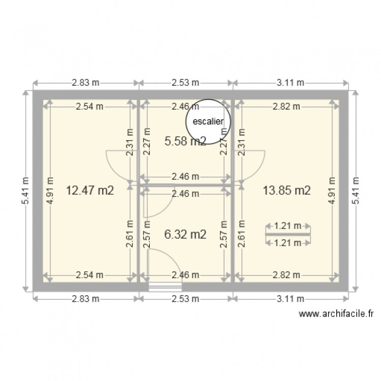 montgaillard1. Plan de 0 pièce et 0 m2