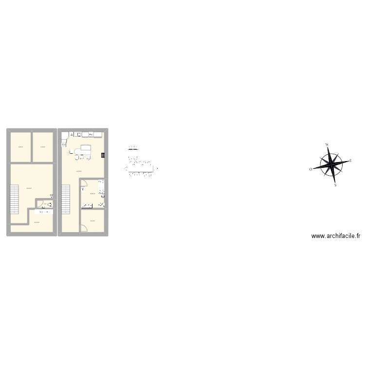 maison1. Plan de 0 pièce et 0 m2