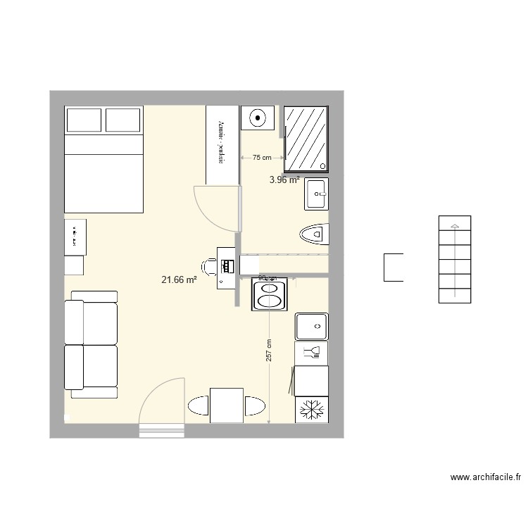 estudio4. Plan de 0 pièce et 0 m2