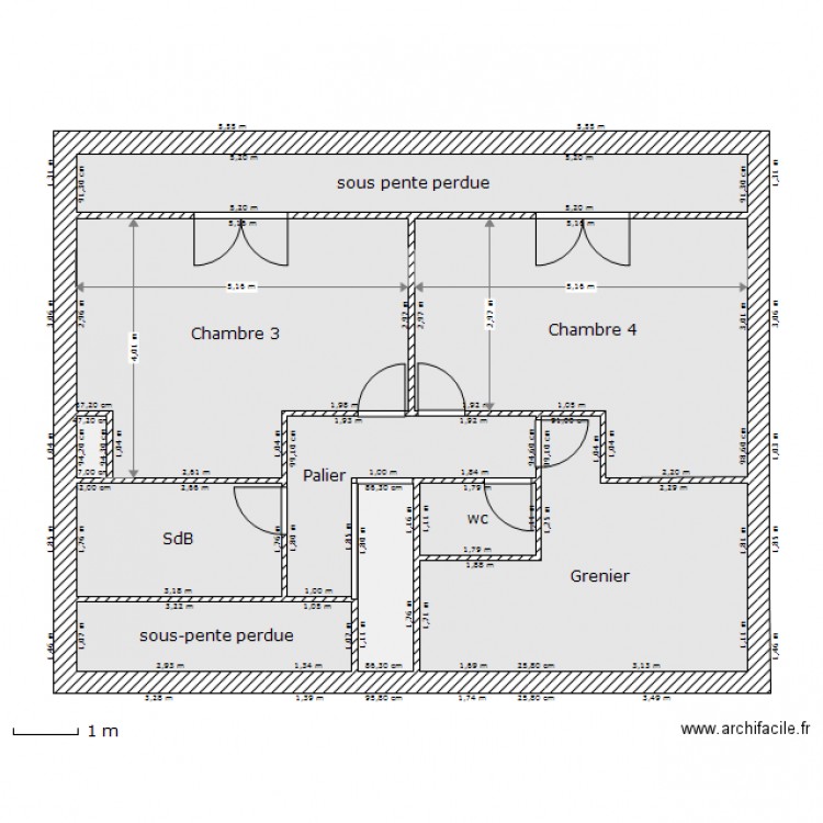 Cornouaille-Etage-v4. Plan de 0 pièce et 0 m2