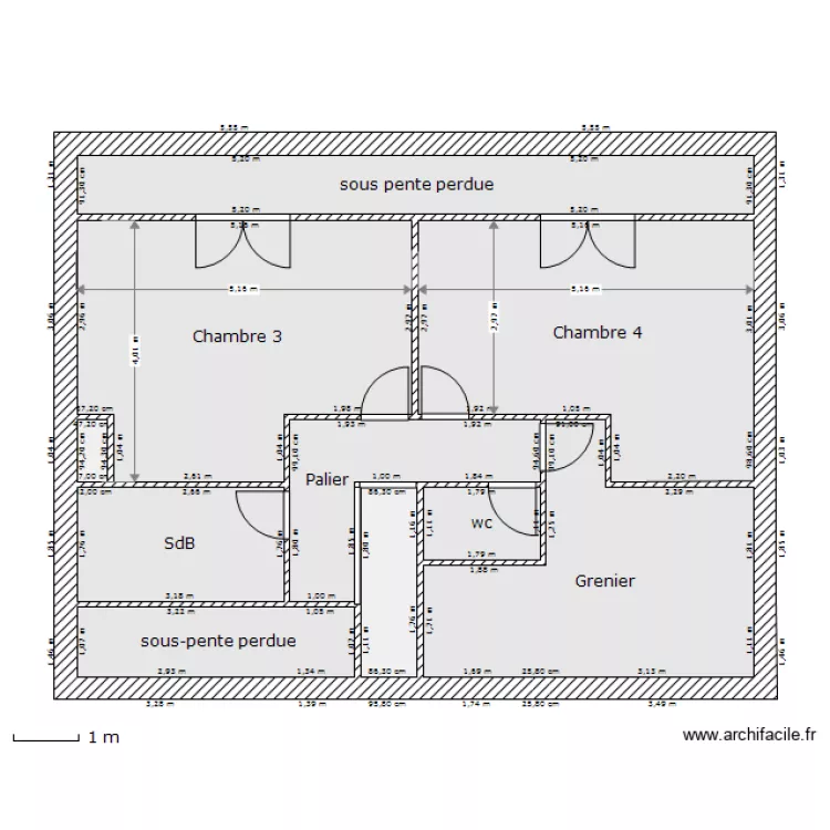 Cornouaille-Etage-v4. Plan de 