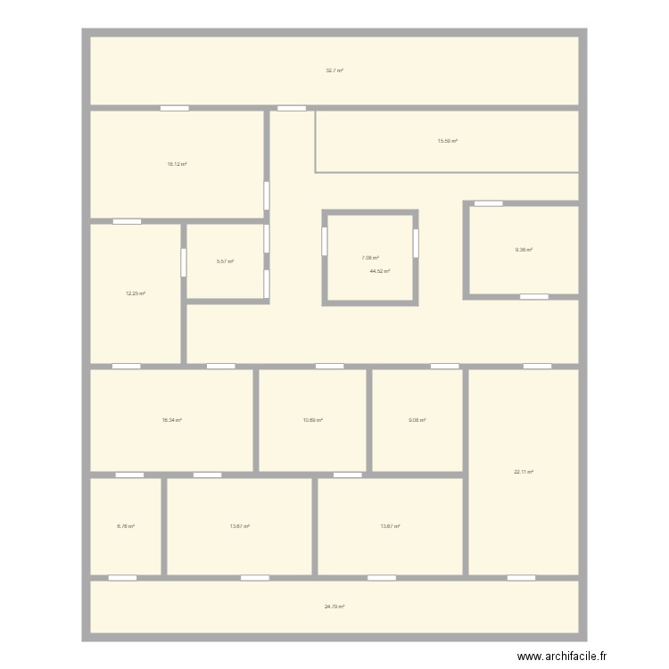 Cuisine 80. Plan de 0 pièce et 0 m2