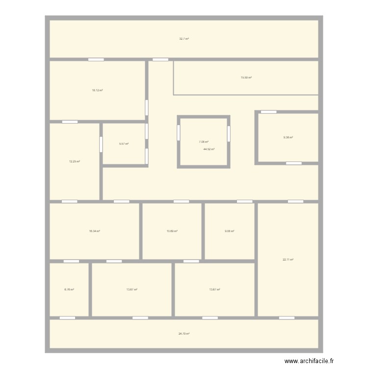 Cuisine 80. Plan de 0 pièce et 0 m2