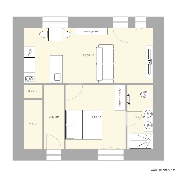 studio1 hangar. Plan de 0 pièce et 0 m2