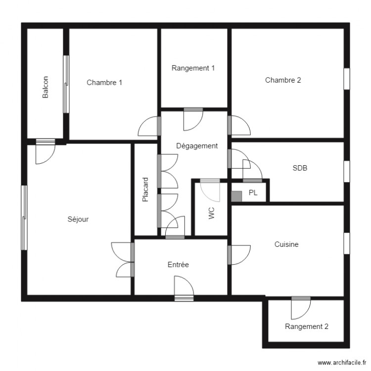 PERSONNIER. Plan de 0 pièce et 0 m2