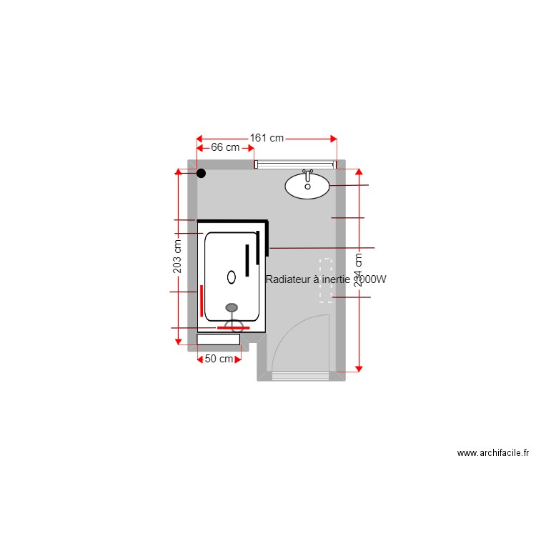 plan projeté dossier 5504. Plan de 0 pièce et 0 m2