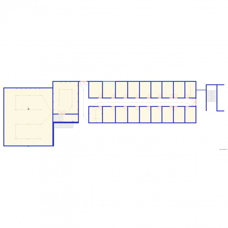 eelectrification ENS. Plan de 0 pièce et 0 m2