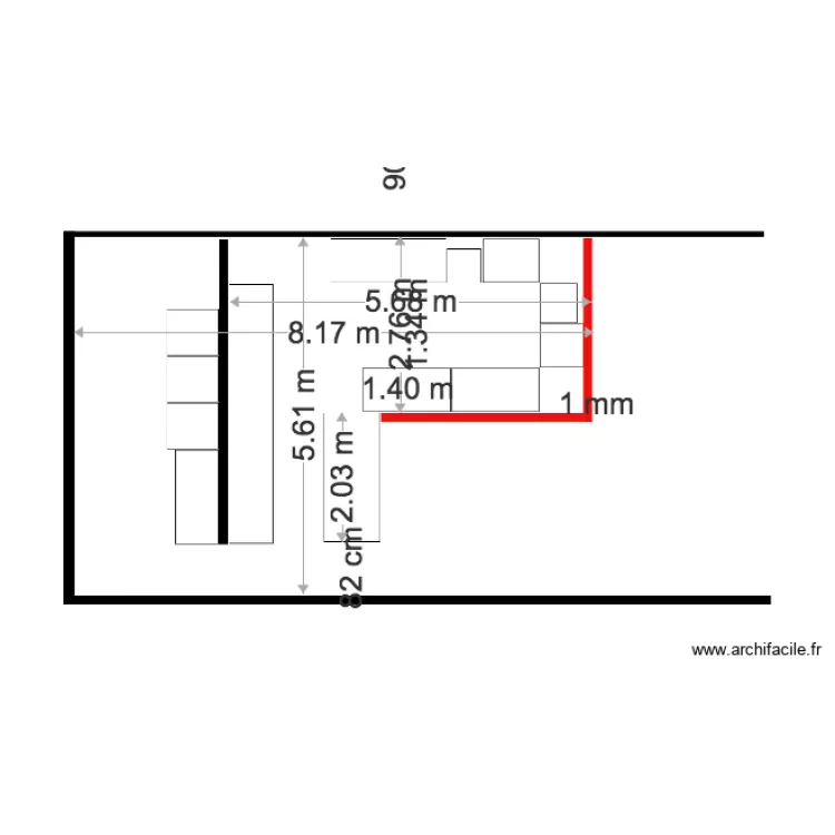 JBY Config L 2 caisses. Plan de 