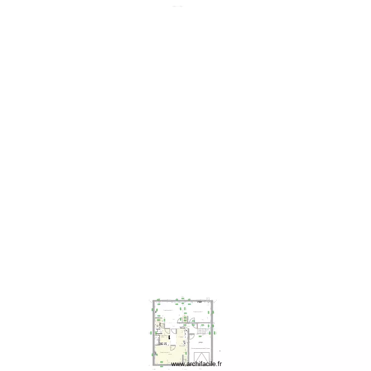 rdc Brem définitif avec garage à droite. Plan de rdc Brem définitif avec garage à droite. Plan de