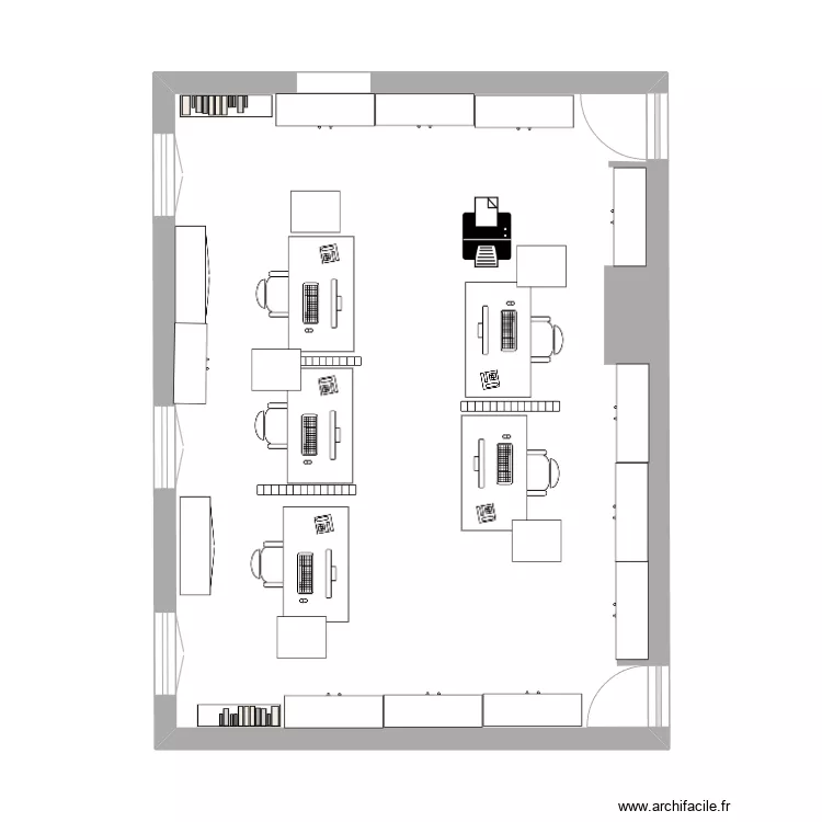 Bureaux gestion paie DUP. Plan de Bureaux gestion paie DUP. Plan de