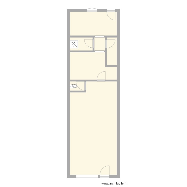 piazza. Plan de 0 pièce et 0 m2