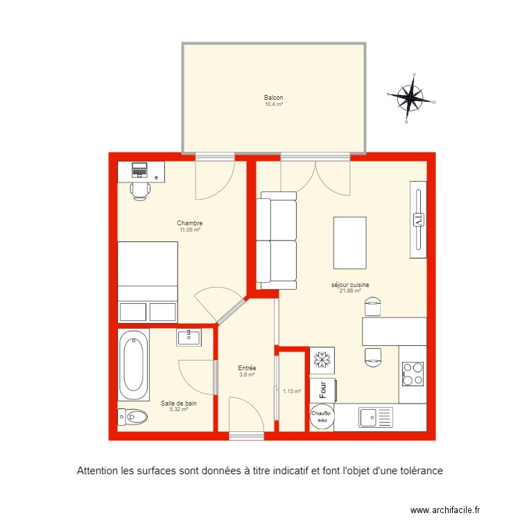 BI 2304 non cöté. Plan de 0 pièce et 0 m2