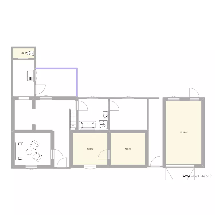 PR &agrave; Charmes. Plan de 