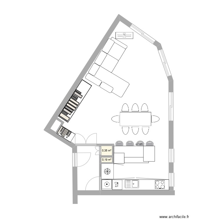 LS Niveau 1 Origine V3 Bar. Plan de 0 pièce et 0 m2