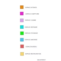 LEGENDE ZONING  " AFRICAN FRUITY"