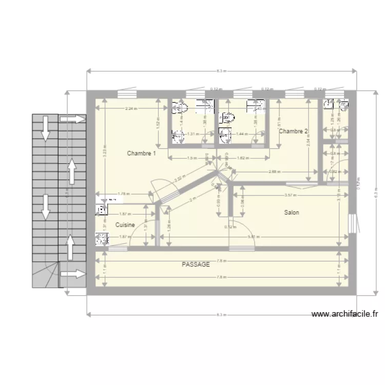 Plan Lambar&eacute;n&eacute;. Plan de 