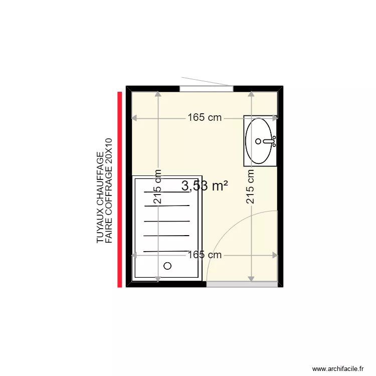 BUISINE GABRIEL . Plan de 