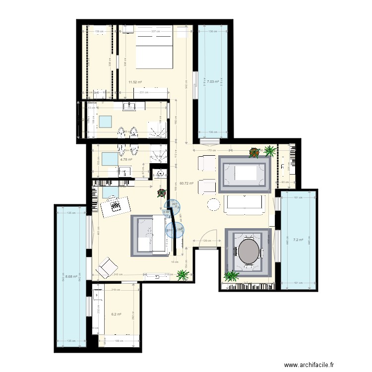 progetto 50. Plan de 0 pièce et 0 m2