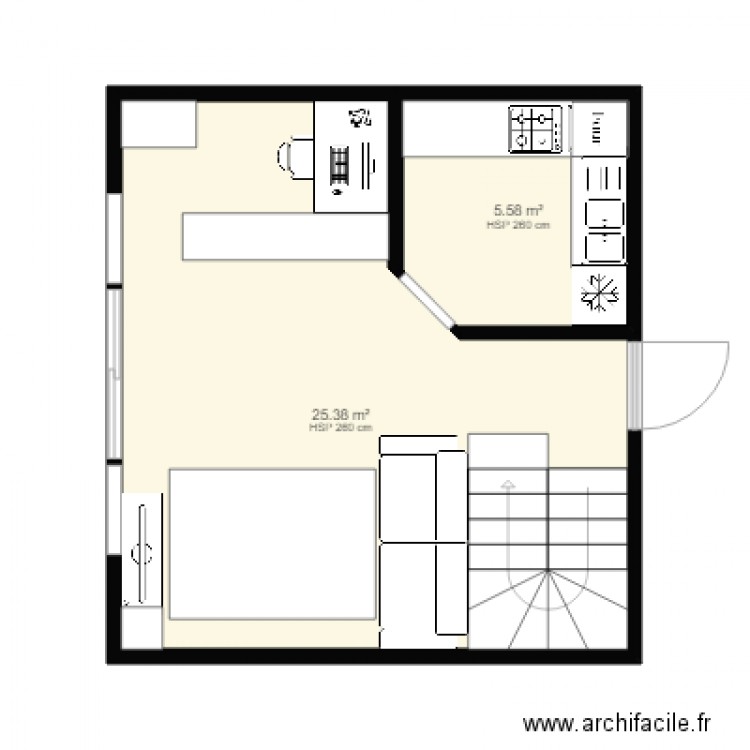 kazboijoli. Plan de 0 pièce et 0 m2