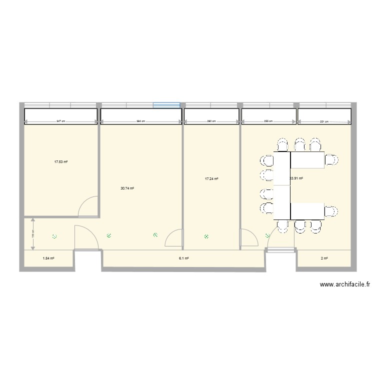 Aalto 7e étage V5. Plan de 0 pièce et 0 m2