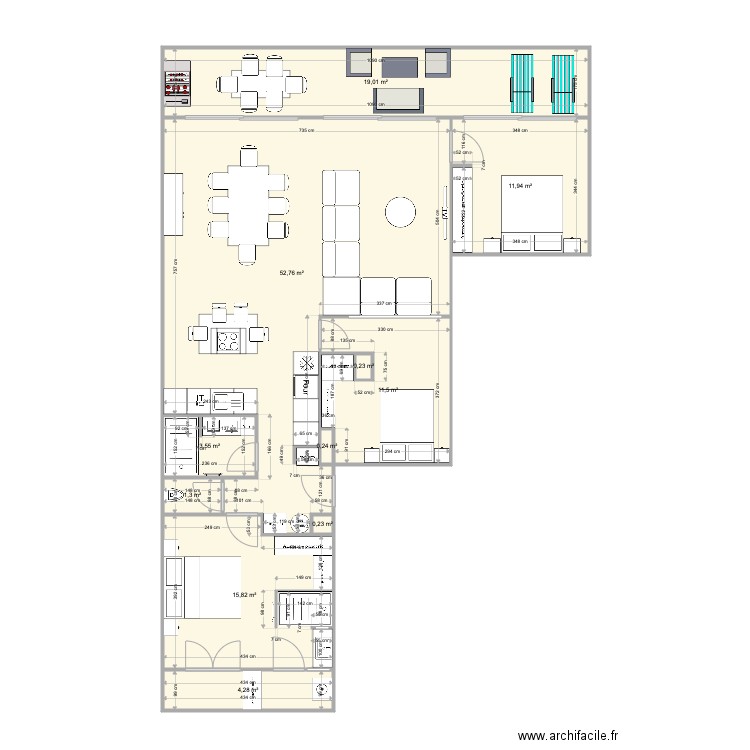 Pornichet The final V2. Plan de 0 pièce et 0 m2