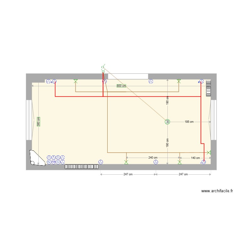 Salon Sans meubles. Plan de 0 pièce et 0 m2