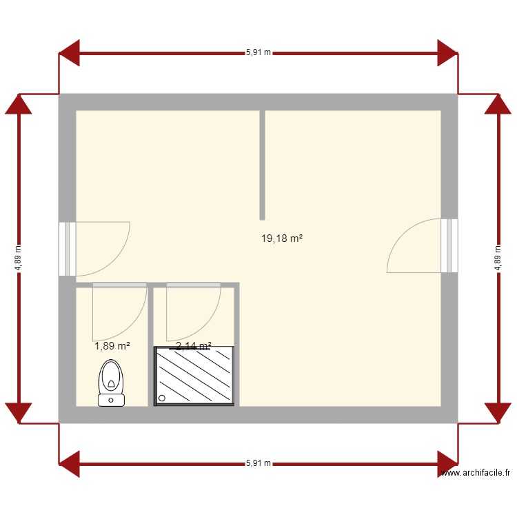 sellerie. Plan de 0 pièce et 0 m2