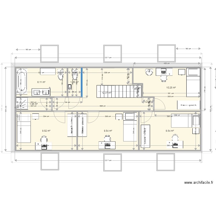 combles maison v24. Plan de 0 pièce et 0 m2