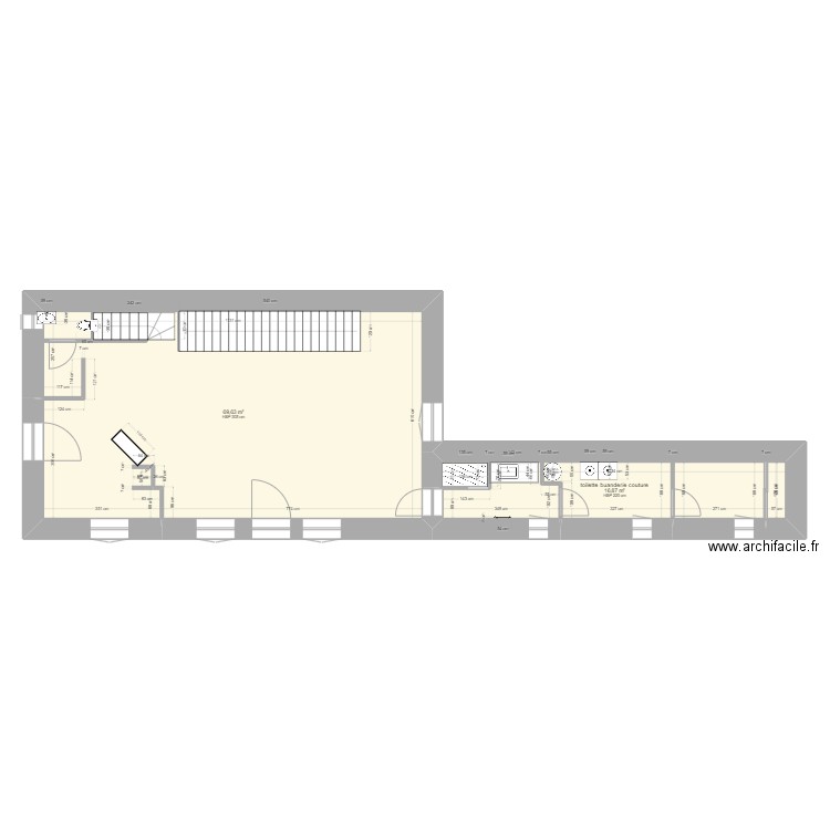 plan rez de chaussée. Plan de 0 pièce et 0 m2