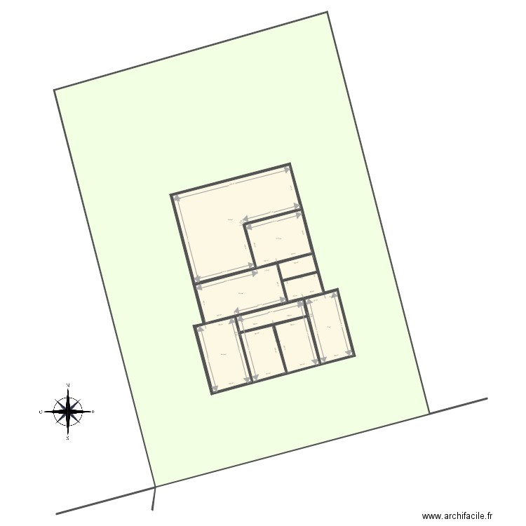 BRN 10FLE Plan existant. Plan de 0 pièce et 0 m2