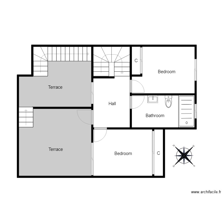 Av Argentina 4 planta 2. Plan de 0 pièce et 0 m2