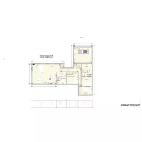 Plein pied en T revu archi