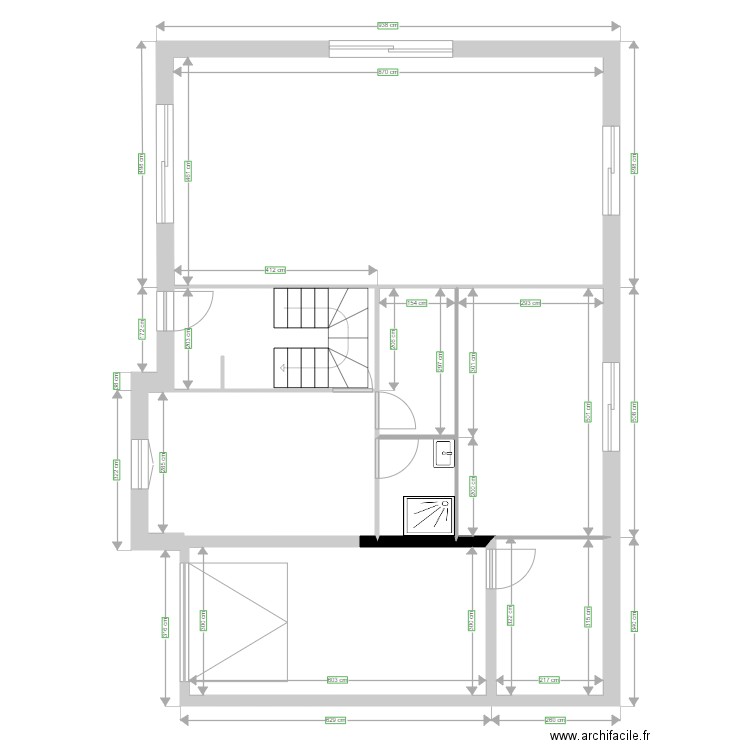 fontenelle . Plan de 0 pièce et 0 m2