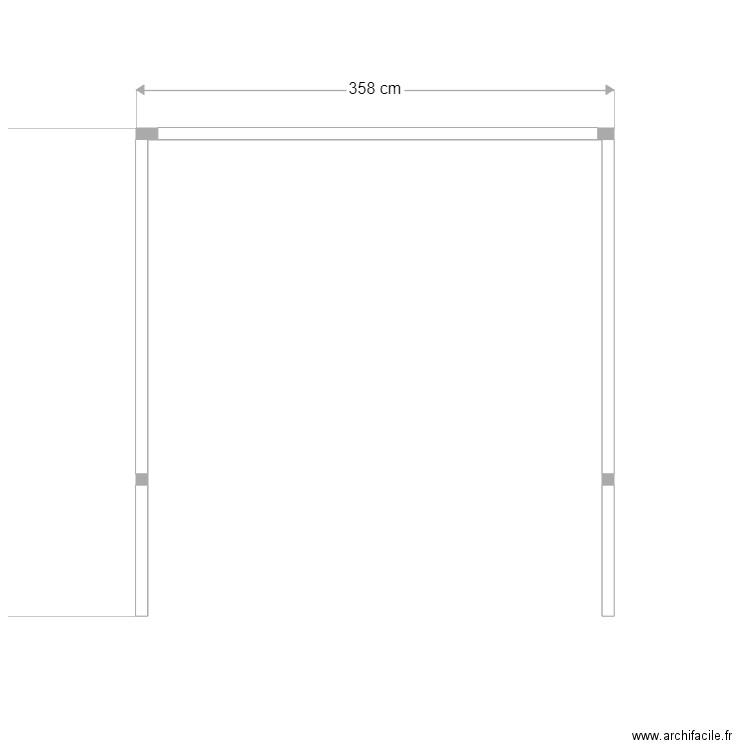 plan terrasse-1. Plan de 0 pièce et 0 m2